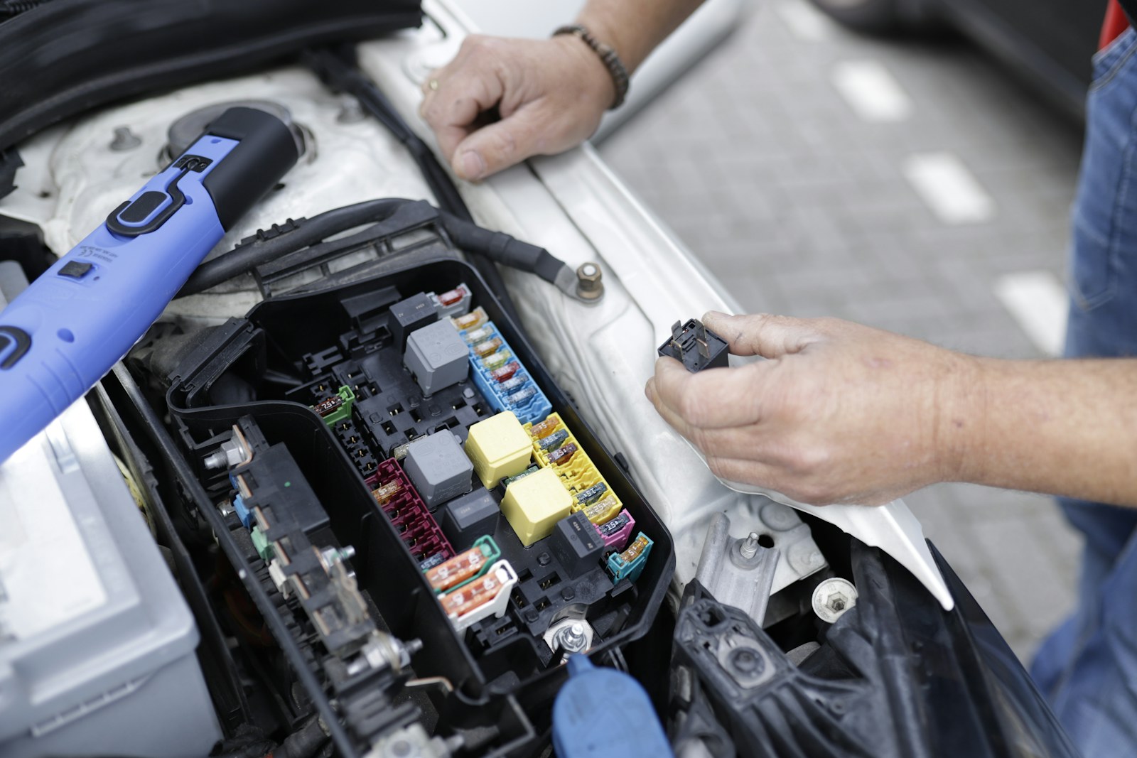 Diagnostika a práca v motorovom priestore